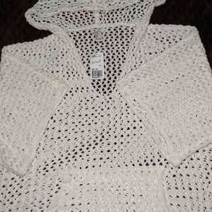 Sweater Pancho White